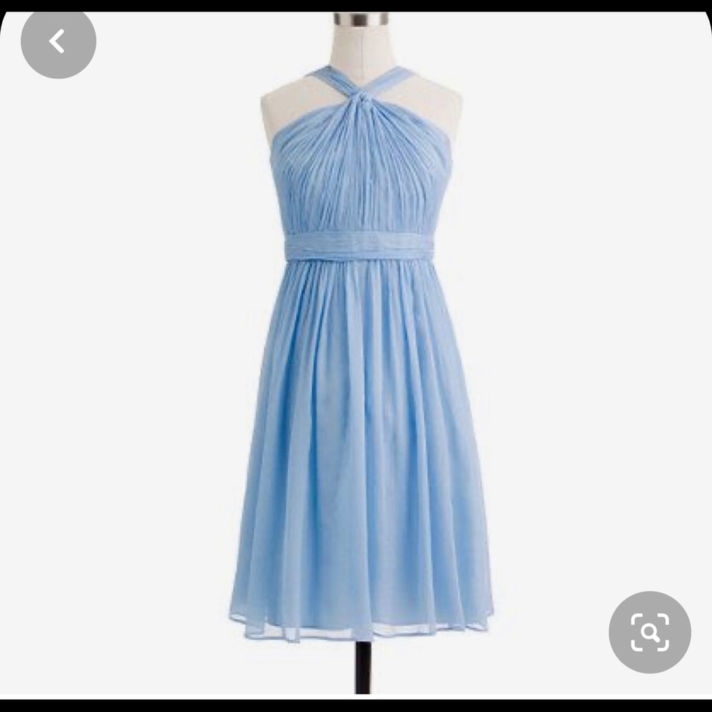 J.Crew Sinclair Dress in Silk Chiffon